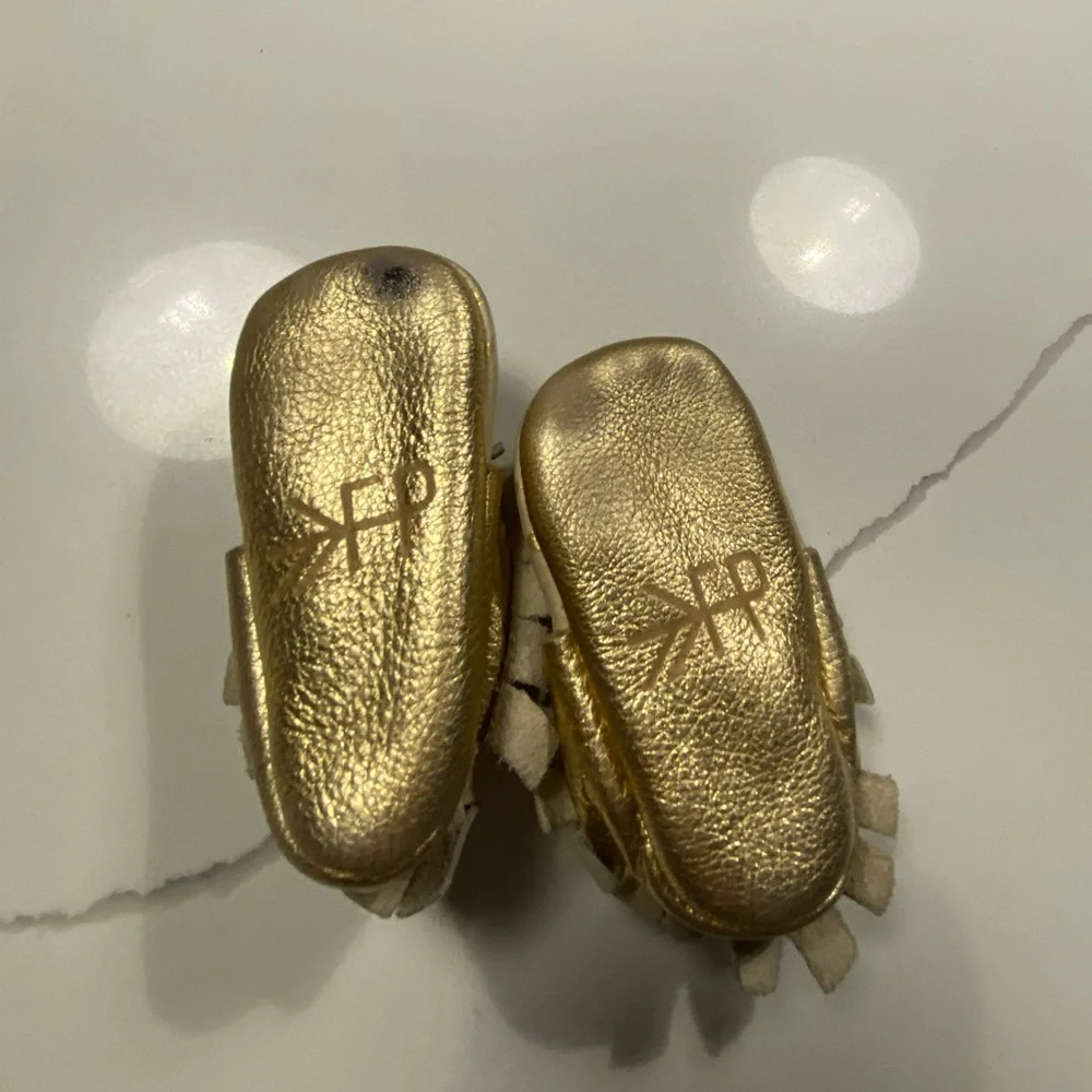 Freshly Picked |{ Leather Moccasin Baby Shoe Bundle